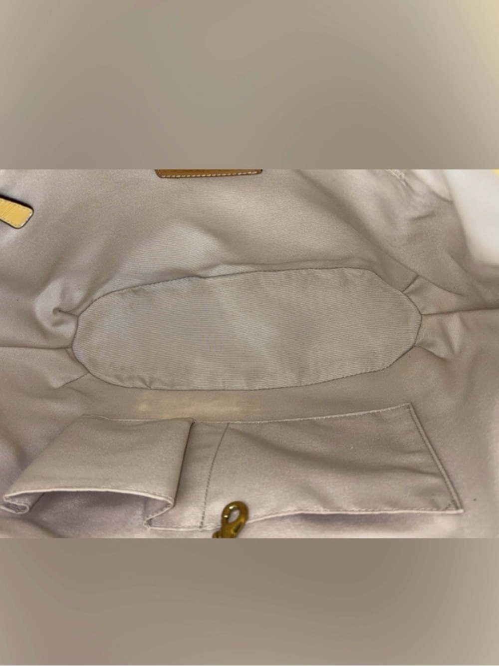 Coach Legacy Yellow Leather  Straw Tote with Pink Floral Applique and Scarf - Picture 15 of 15